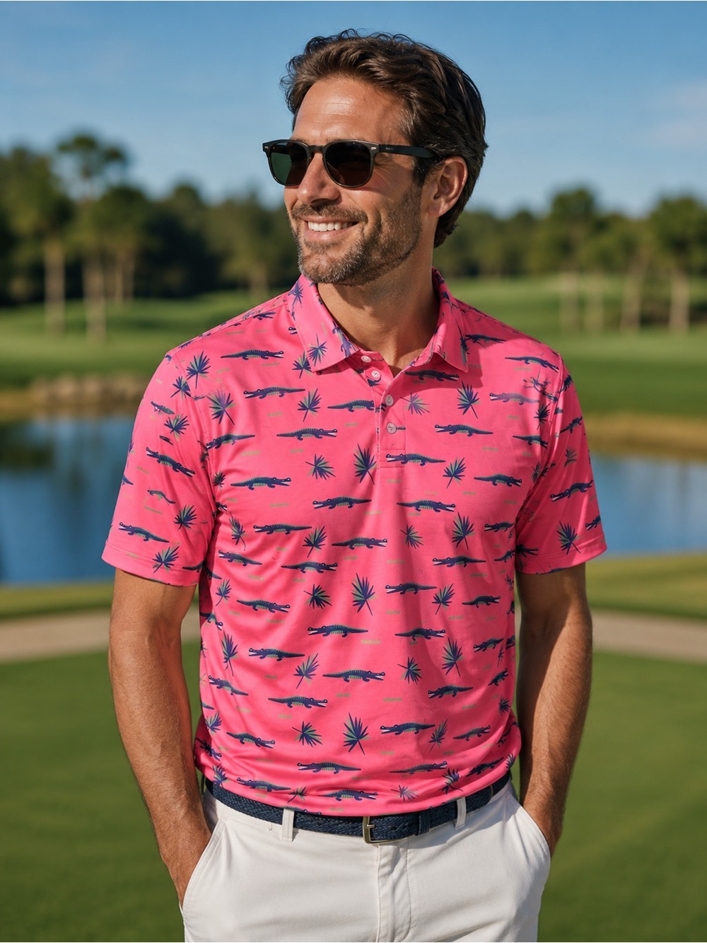 Waggle Alligator Polo